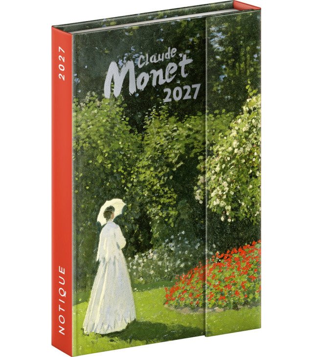 2027 DIÁŘ CLAUDE MONET MAGNETICKÝ TÝDENNÍ