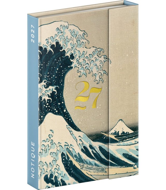 DIÁŘ 2027: KATSUSHIKA HOKUSAI - TÝDENNÍ, MAGNETICKÝ