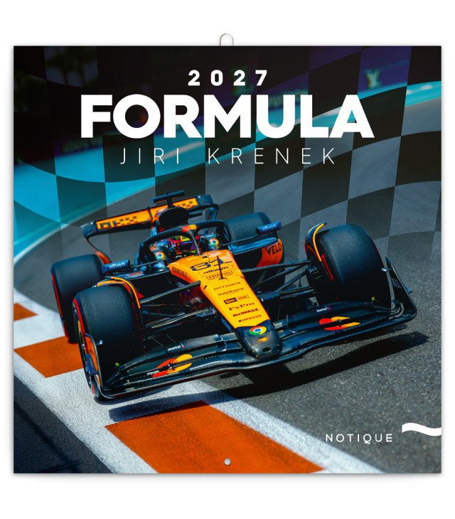 2027 FORMULE NÁSTĚNNÝ POZNÁMKOVÝ