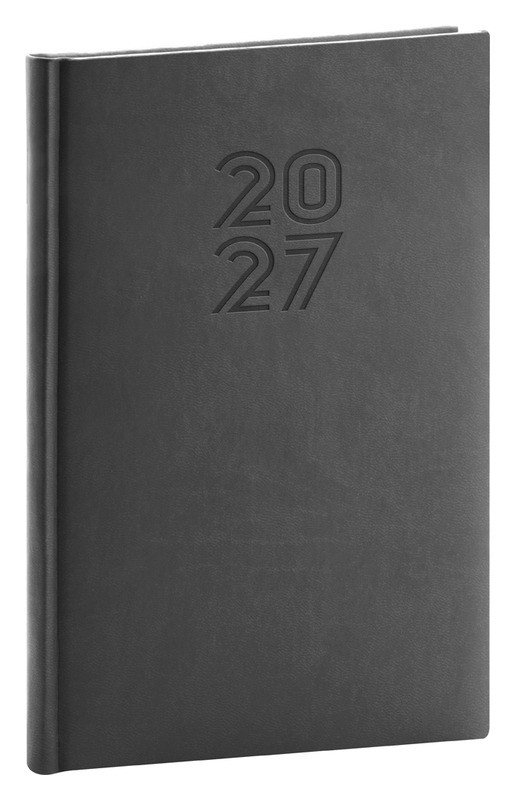 DIÁŘ 2027 TÝDENNÍ APRINT ČERNÝ