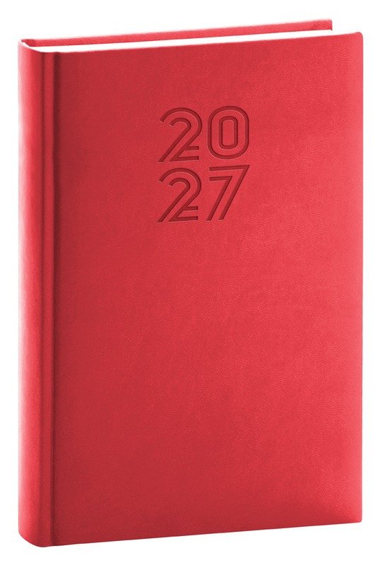 DIÁŘ 2027 DENNÍ APRINT ČERVENÝ