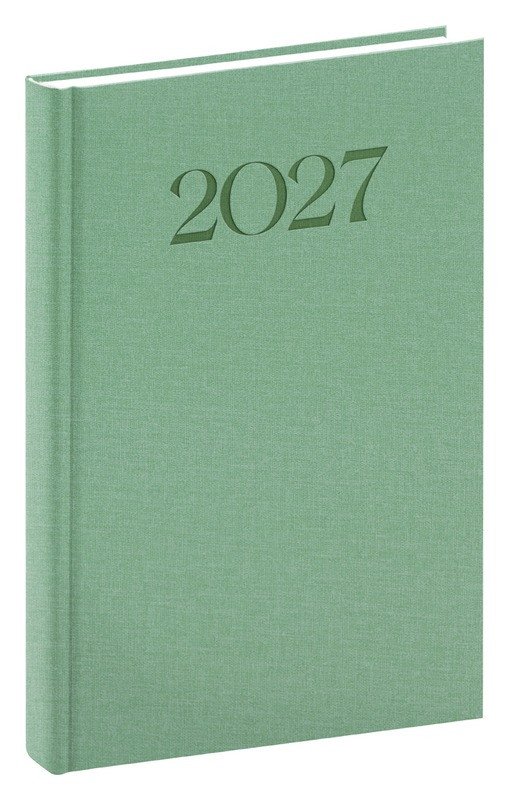 DIÁŘ 2027 DENNÍ BIELLA ZELENÝ