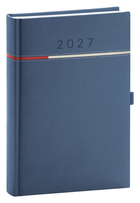 DIÁŘ 2027 DENNÍ TOMY MODROČERVENÝ