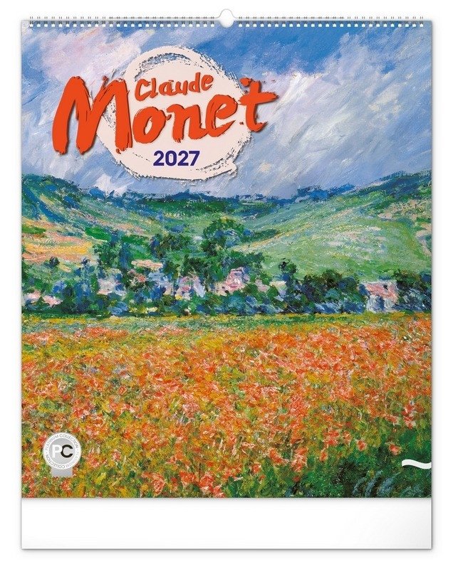 Obálka knihy KALENDÁŘ 2027 NÁSTĚNNÝ CLAUDE MONET od autora <br>