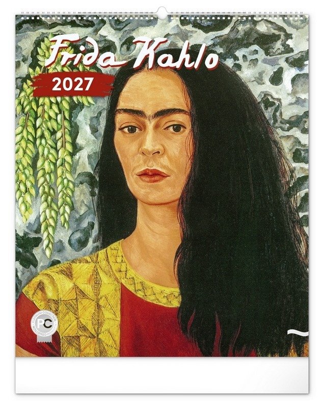 Obálka knihy KALENDÁŘ 2027 NÁSTĚNNÝ FRIDA KAHLO od autora <br>