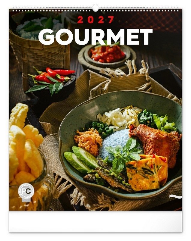 NÁSTĚNNÝ KALENDÁŘ 2027 GOURMET