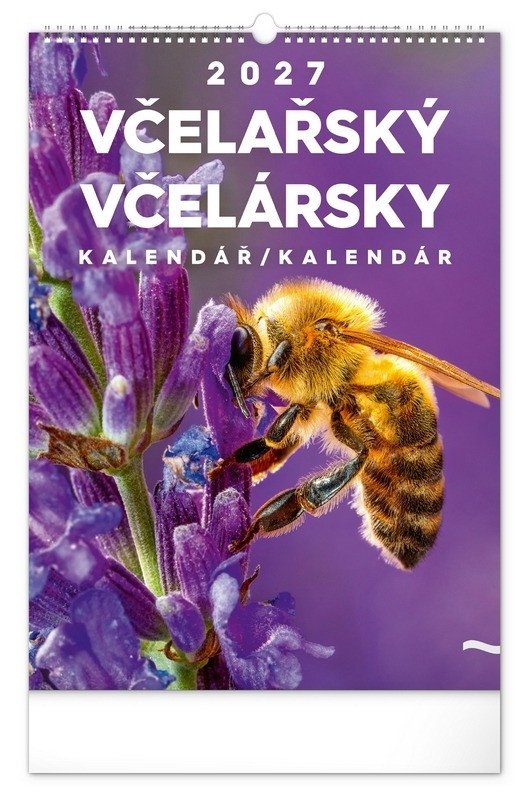 Obálka knihy VČELAŘSKÝ KALENDÁŘ 2027 NÁSTĚNNÝ od autora <br>