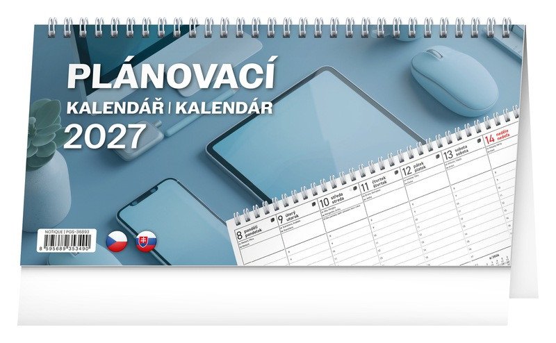 STOLNÍ KALENDÁŘ 2027 PLÁNOVACÍ