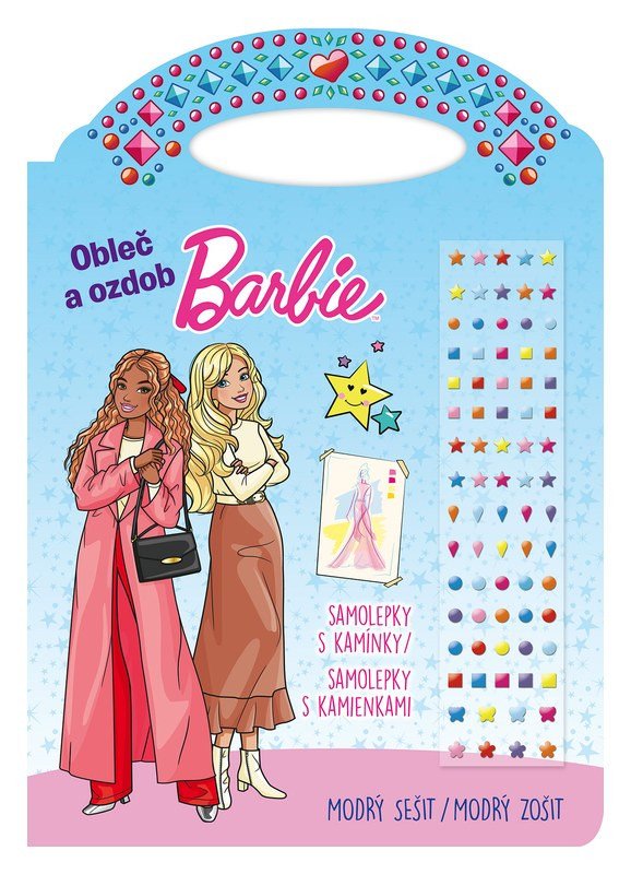 BARBIE - MODRÝ SEŠIT