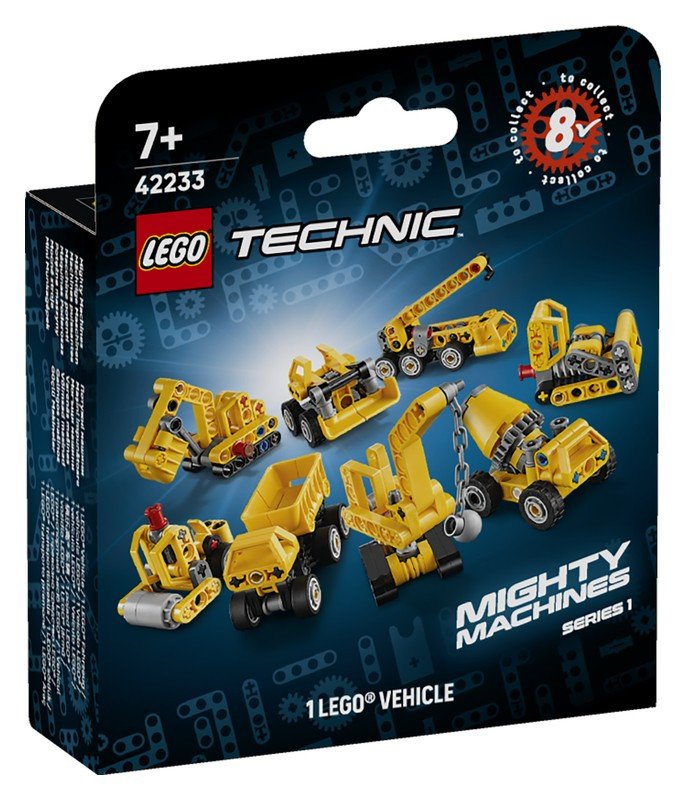 LEGO  TECHNIC 42233 MOCNÉ STROJE