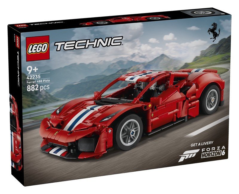 LEGO  TECHNIC 42235 AUTO FERRARI 488 PIS