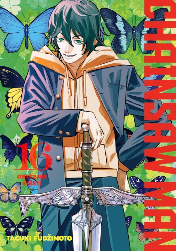 Obálka knihy CHAINSAW MAN 16 - OBYČEJNÉ ŠTĚSTÍ od autora Fujimoto Tatsuki