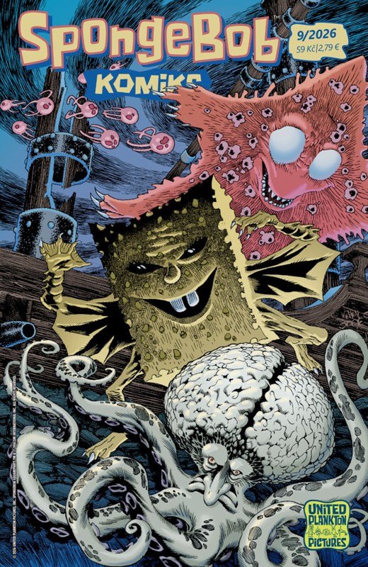 Obálka knihy SPONGEBOB 9/2026 od autora <br>