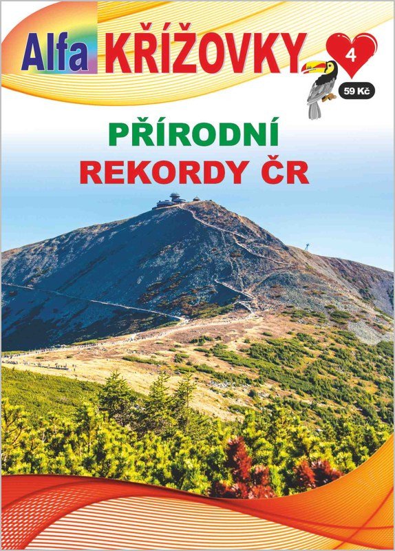KŘÍŽOVKY 4/2026 PŘÍRODNÍ REKORDY ČR