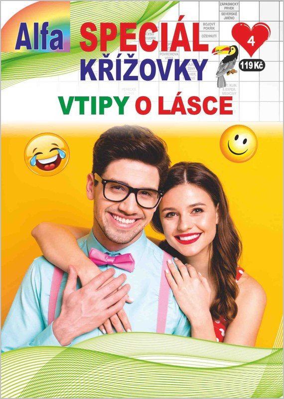 KŘÍŽOVKY SPECIÁL 4/2026 VTIPY O LÁSCE
