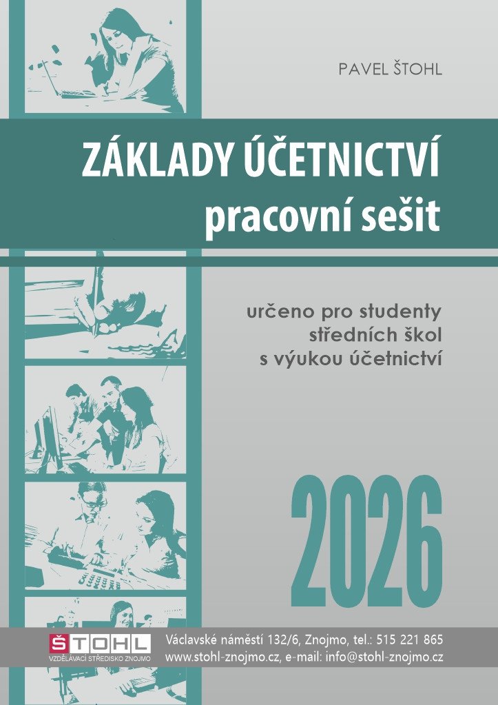 ZÁKLADY ÚČETNICTVÍ PRACOVNÍ SEŠIT 2026