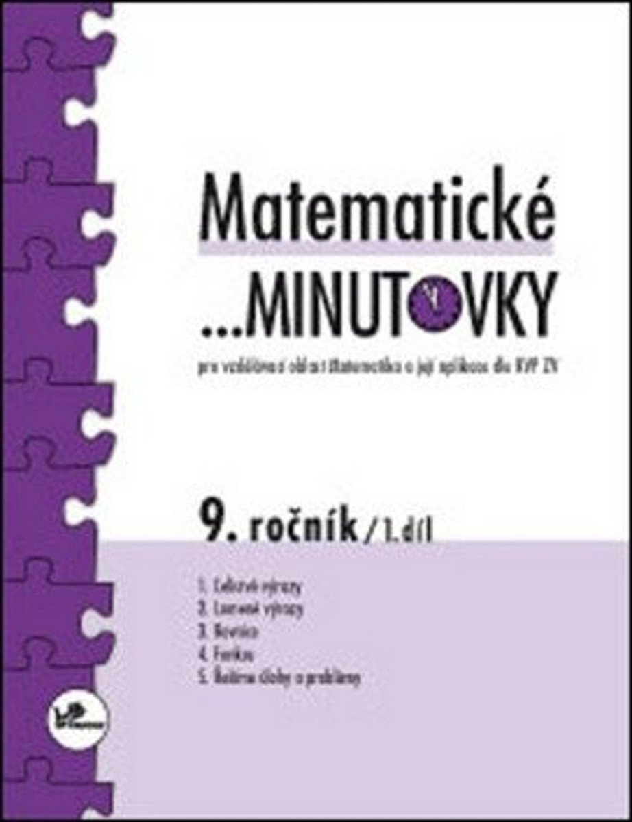 MATEMATICKÉ MINUTOVKY 9.ROČNÍK 1.DÍL
