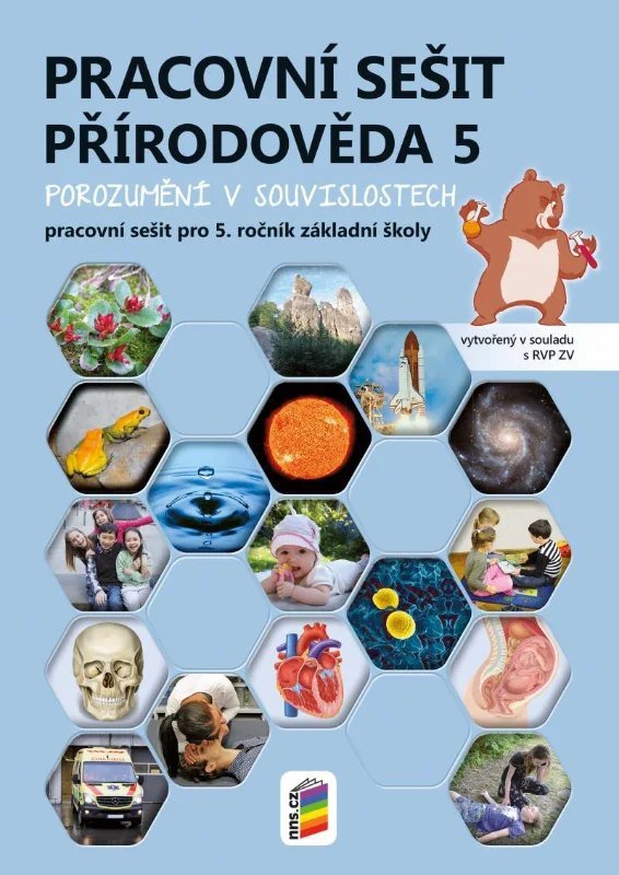 Obálka knihy PŘÍRODOVĚDA 5 PRACOVNÍ SEŠIT POROZUMĚNÍ V SOUVISLOSTECH 5-91 od autora Klinkovská,  Nováková,  Konečná