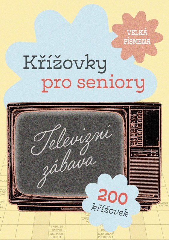 Obálka knihy KŘÍŽOVKY PRO SENIORY - TELEVIZNÍ ZÁBAVA od autora <br>