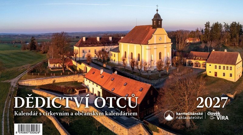 Obálka knihy DĚDICTVÍ OTCŮ KALENDÁŘ STOLNÍ 2027 od autora <br>