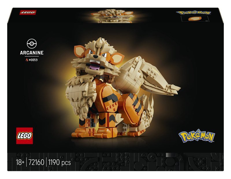 LEGO  POKÉMONÖ 72160 ARCANINE