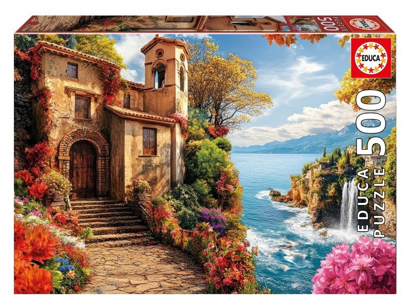 PUZZLE VILA U MOŘE 500 DÍLKŮ