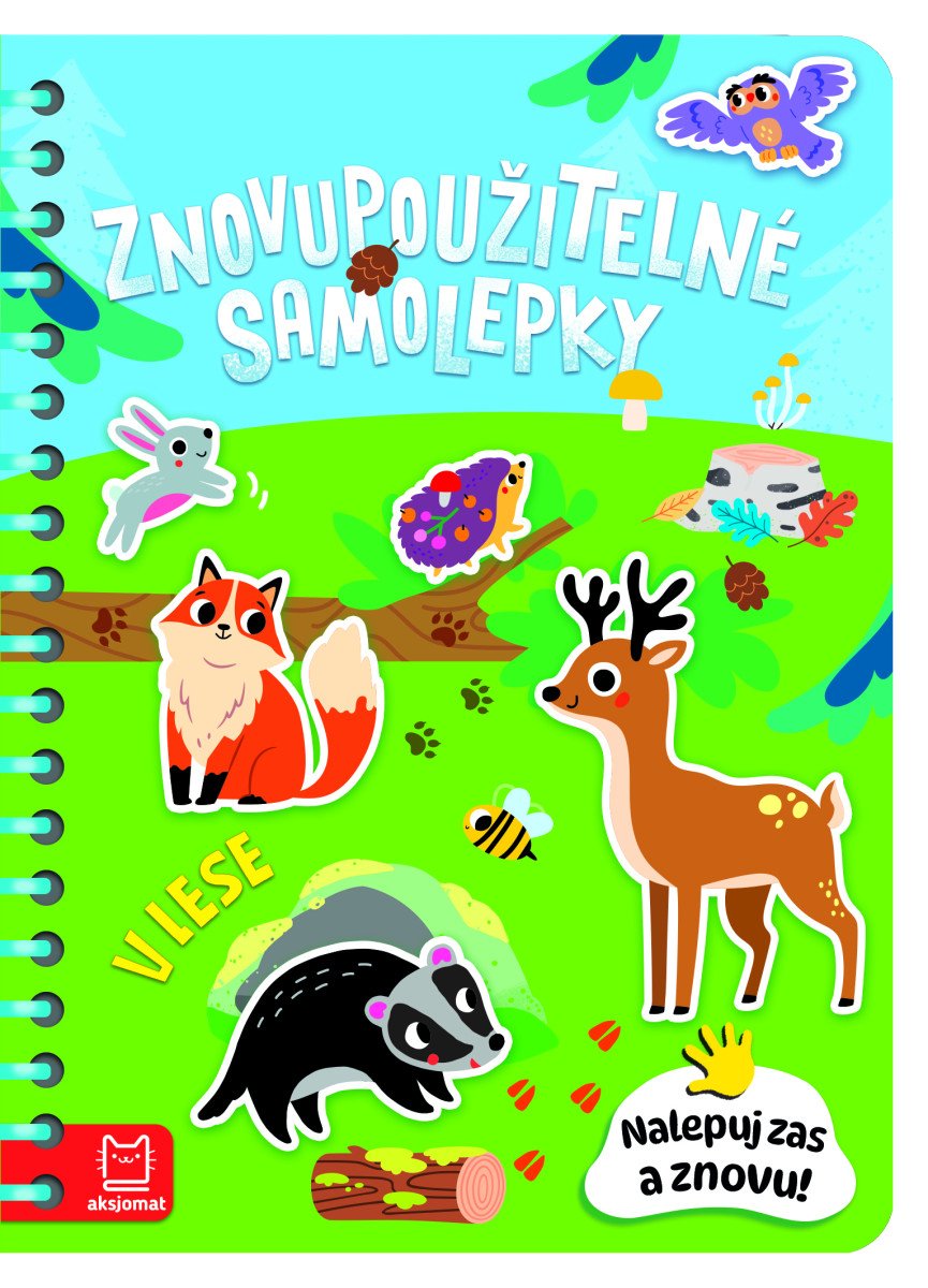 ZNOVUPOUŽITELNÉ SAMOLEPKY V LESE