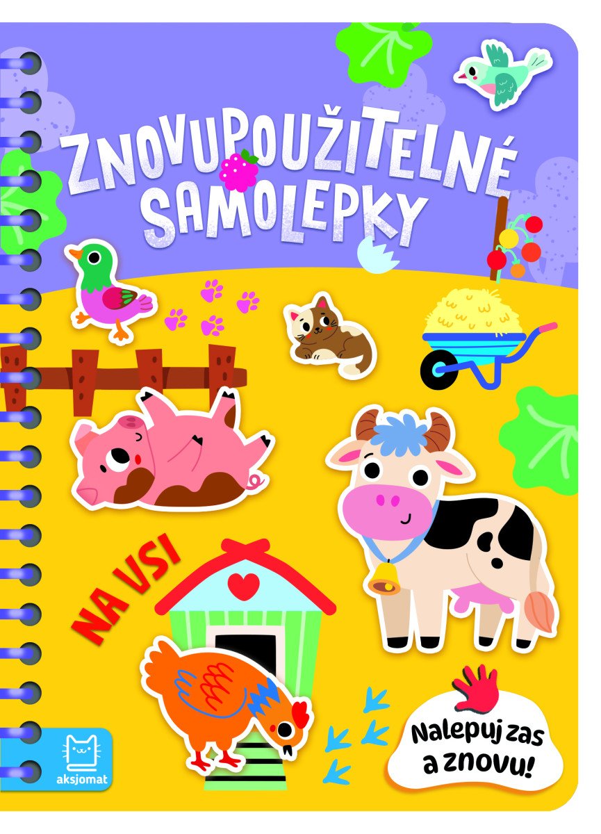 ZNOVUPOUŽITELNÉ SAMOLEPKY NA VSI