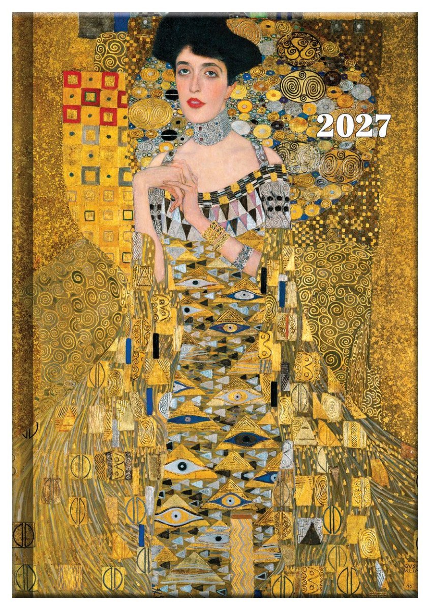 Obálka knihy TÝDENNÍ DIÁŘ 2027 KLIMT A5 od autora <br>