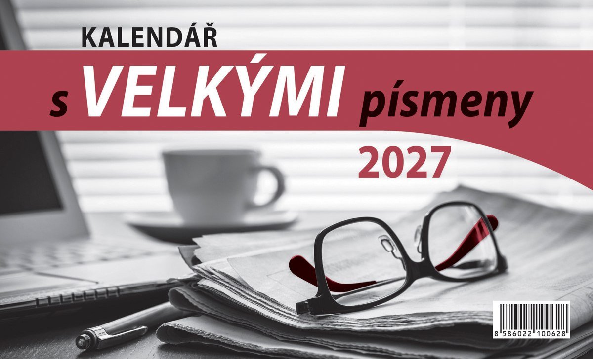 KALENDÁŘ S VELKÝMI PÍSMENY 2027