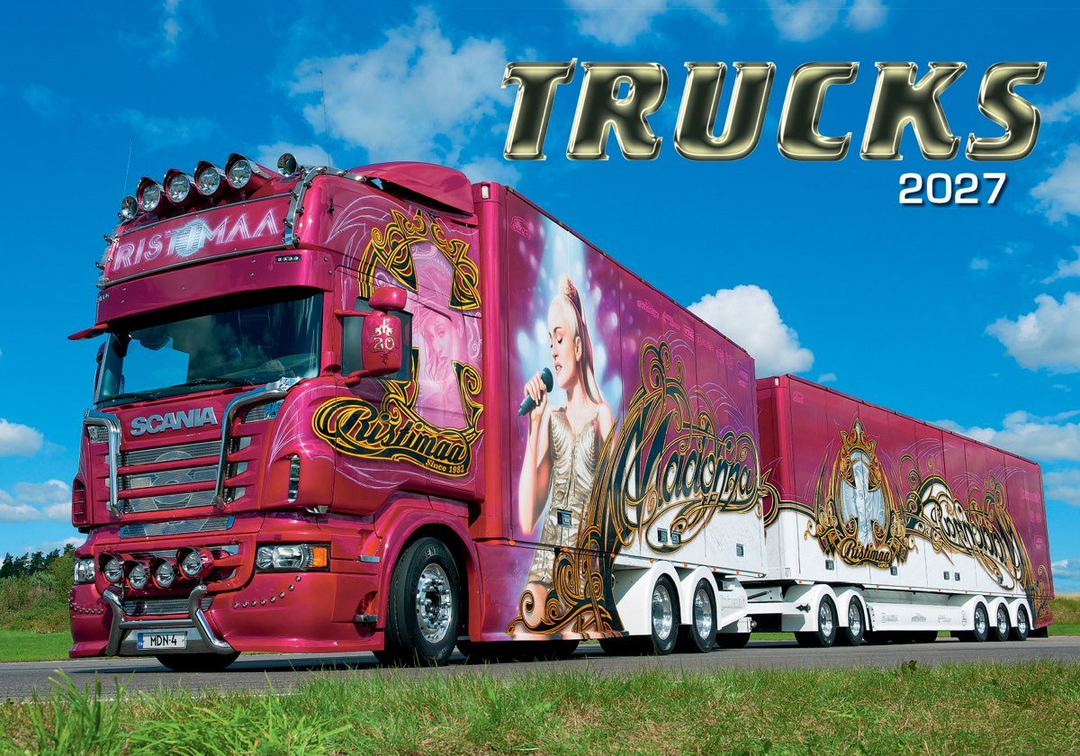TRUCKS 2027 KALENDÁŘ NÁSTĚNNÝ