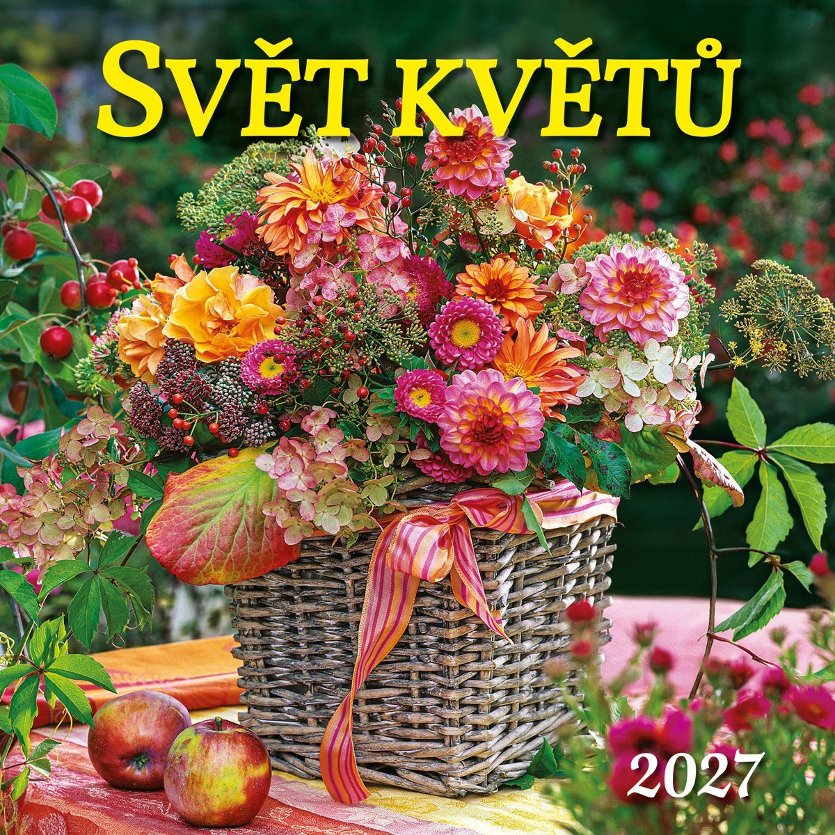 SVĚT KVĚTŮ 2027 KALENDÁŘ NÁSTĚNNÝ