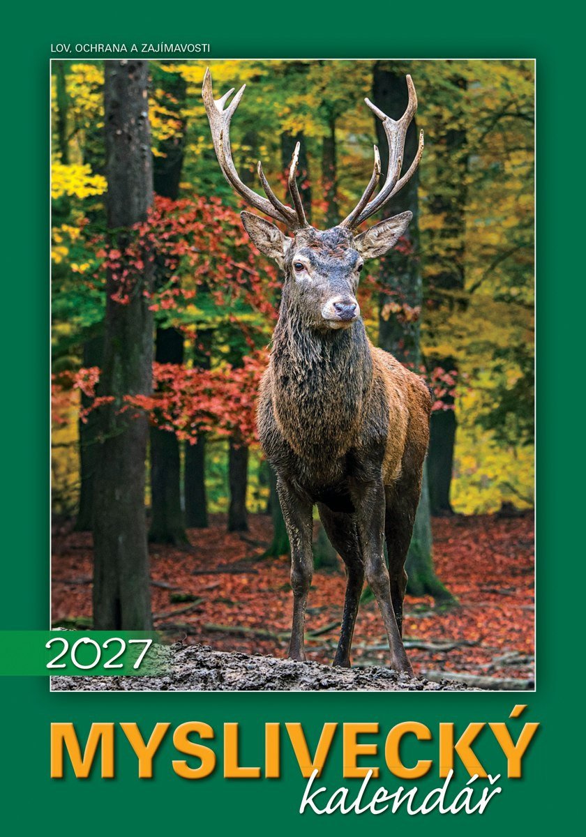 MYSLIVECKÝ KALENDÁŘ 2027 NÁSTĚNNÝ
