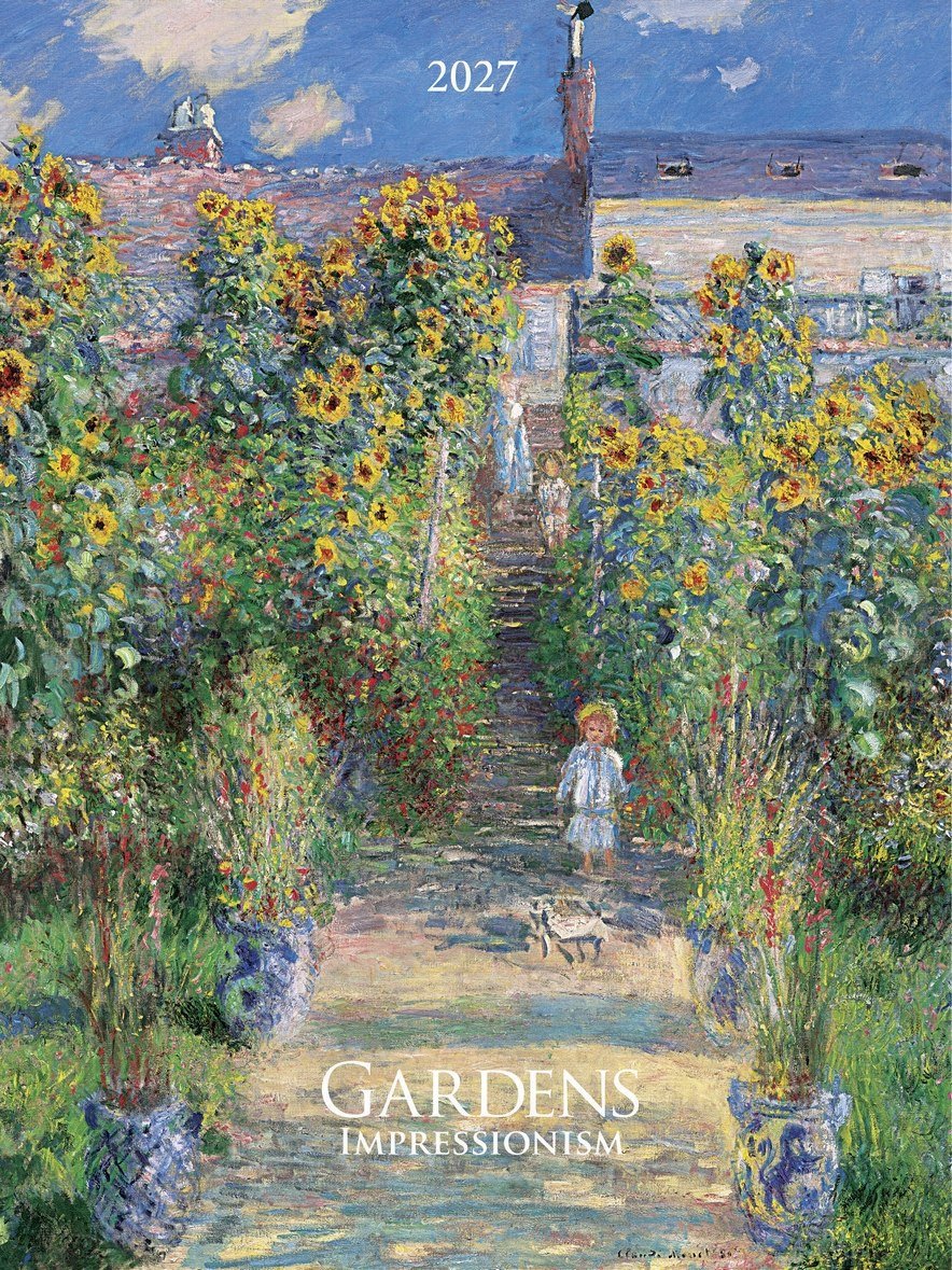 Obálka knihy GARDENS IMPRESSIONISM NÁSTĚNNÝ KALENDÁŘ 2027 od autora <br>