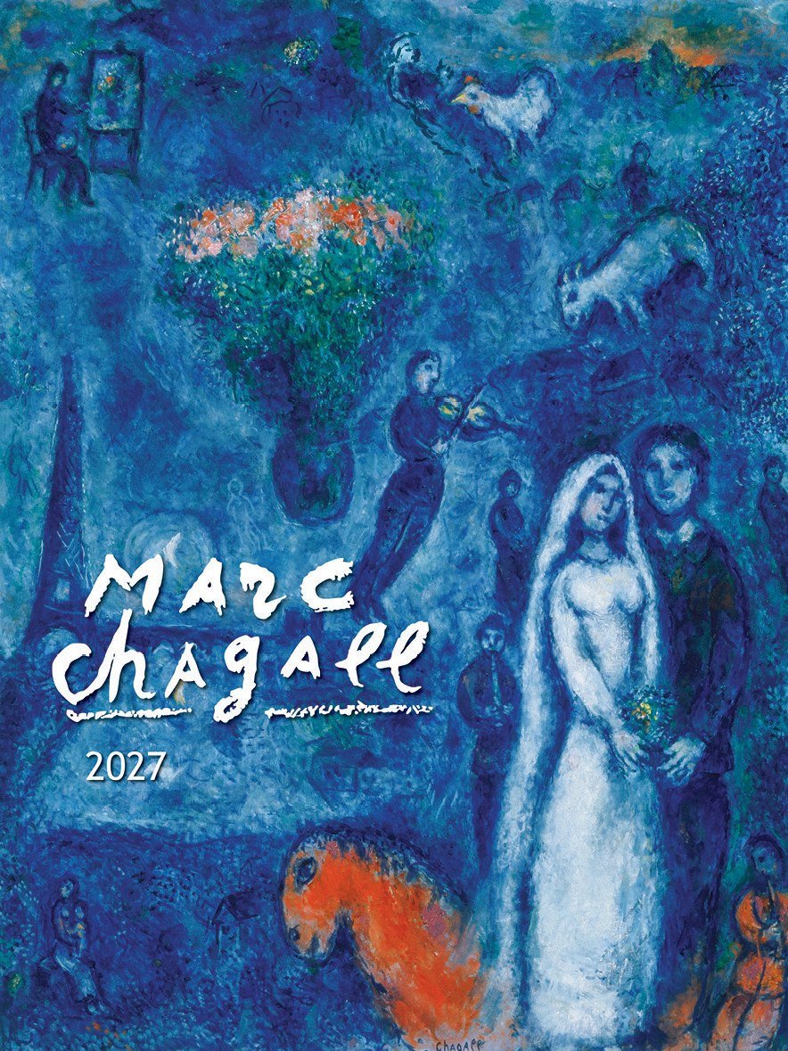Obálka knihy KALENDÁŘ 2027 NÁSTĚNNÝ MARC CHAGALL od autora <br>