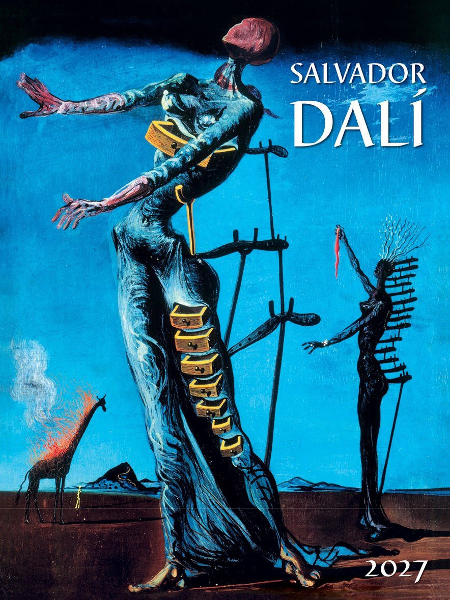 Obálka knihy SALVADOR DALÍ 2027 VELKÝ NÁSTĚNNÝ KALENDÁŘ od autora Dalí Salvador