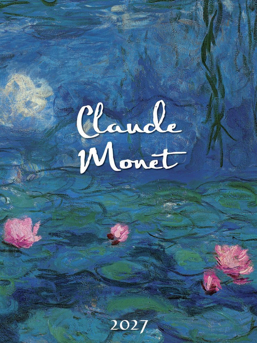 Obálka knihy CLAUDE MONET 2027 VELKÝ NÁSTĚNNÝ KALENDÁŘ od autora <br>