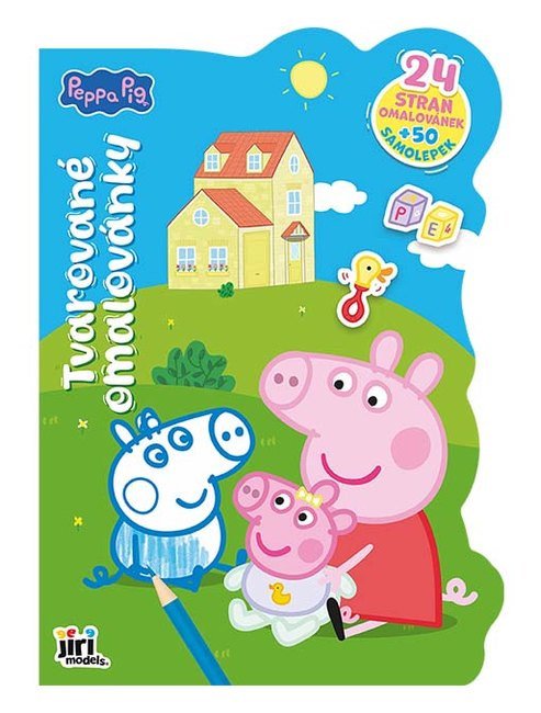 PEPPA TVAROVANÉ OMALOVÁNKY PRASÁTKO PEPPA