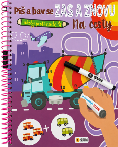 Obálka knihy PIŠ A BAV SE ZAS A ZNOVU NA CESTY od autora <br>