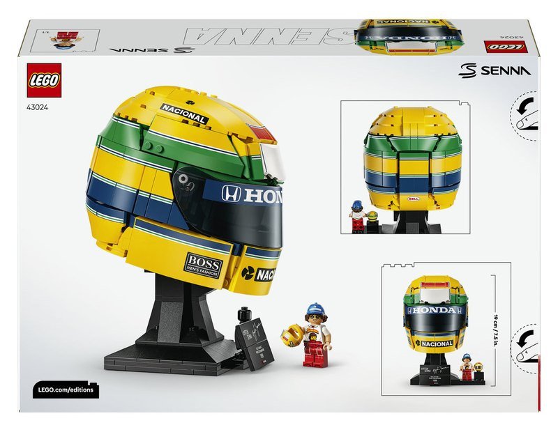 LEGO  EDITIONS 43024 HELMA AYRTON SENNA