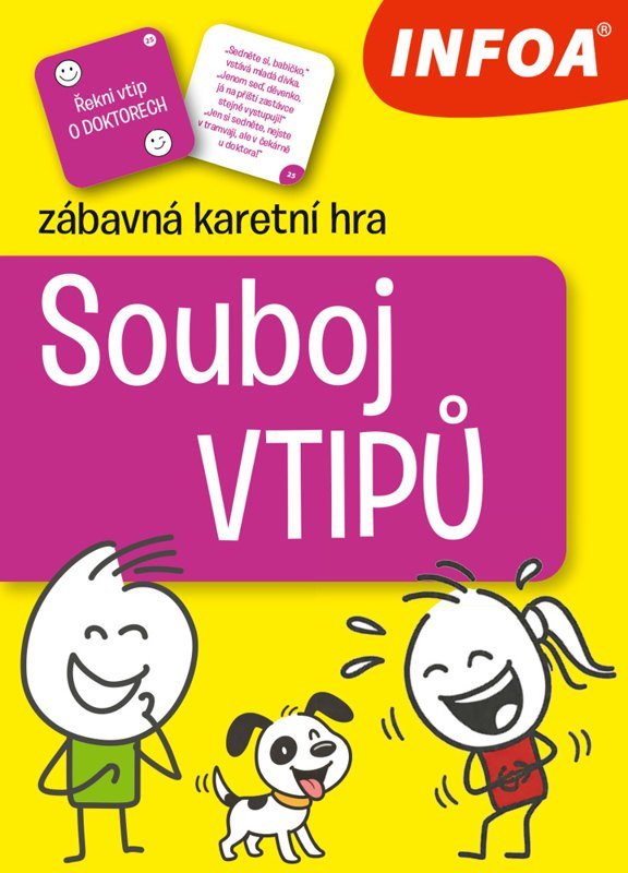 Obálka knihy SOUBOJ VTIPŮ - ZÁBAVNÁ KARETNÍ HRA od autora <br>