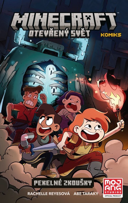 MINECRAFT KOMIKS: OTEVŘENÝ SVĚT - PEKELNÉ ZKOUŠKY