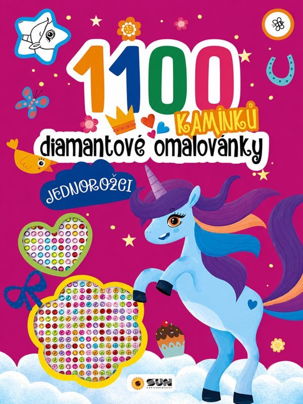 JEDNOROŽCI - DIAMANTOVÉ OMALOVÁNKY
