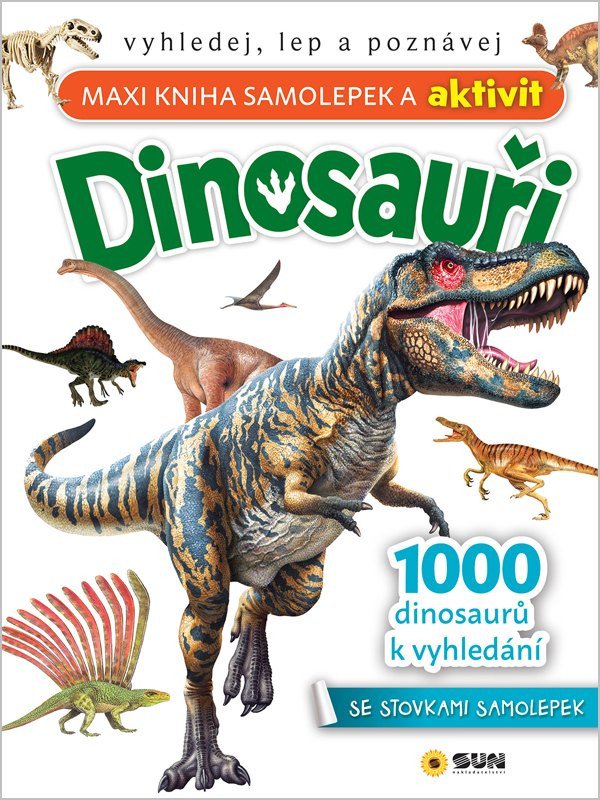 DINOSAUŘI [MAXI KNIHA SAMOLEPEK]
