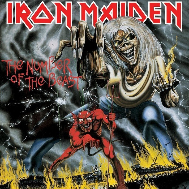 LP IRON MAIDEN - THE NUMBER OF THE BEAST