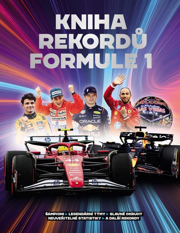 Obálka knihy KNIHA REKORDŮ FORMULE 1 od autora Jones Bruce