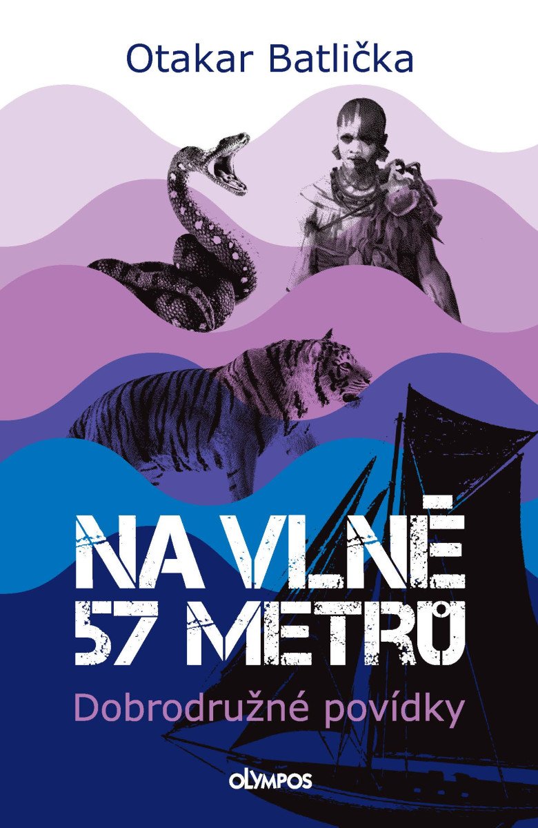 Obálka knihy NA VLNĚ 57 METRŮ - DOBRODRUŽNÉ POVÍDKY od autora Batlička Otakar