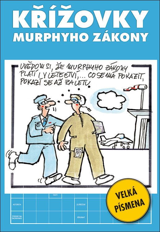 Obálka knihy KŘÍŽOVKY - MURPHYHO ZÁKONY od autora <br>