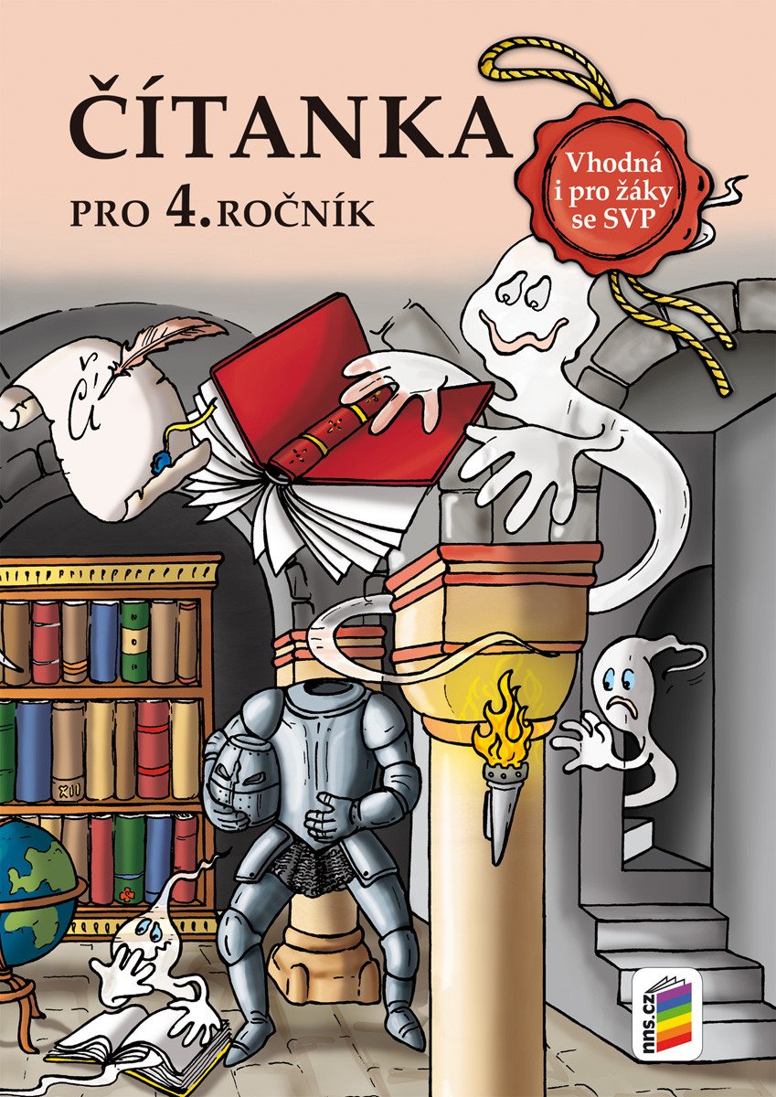 Obálka knihy ČÍTANKA PRO 4. ROČNÍK VHODNÁ I PRO ŽÁKY SE SVP (4-73) od autora Kozlová,  Jirušková