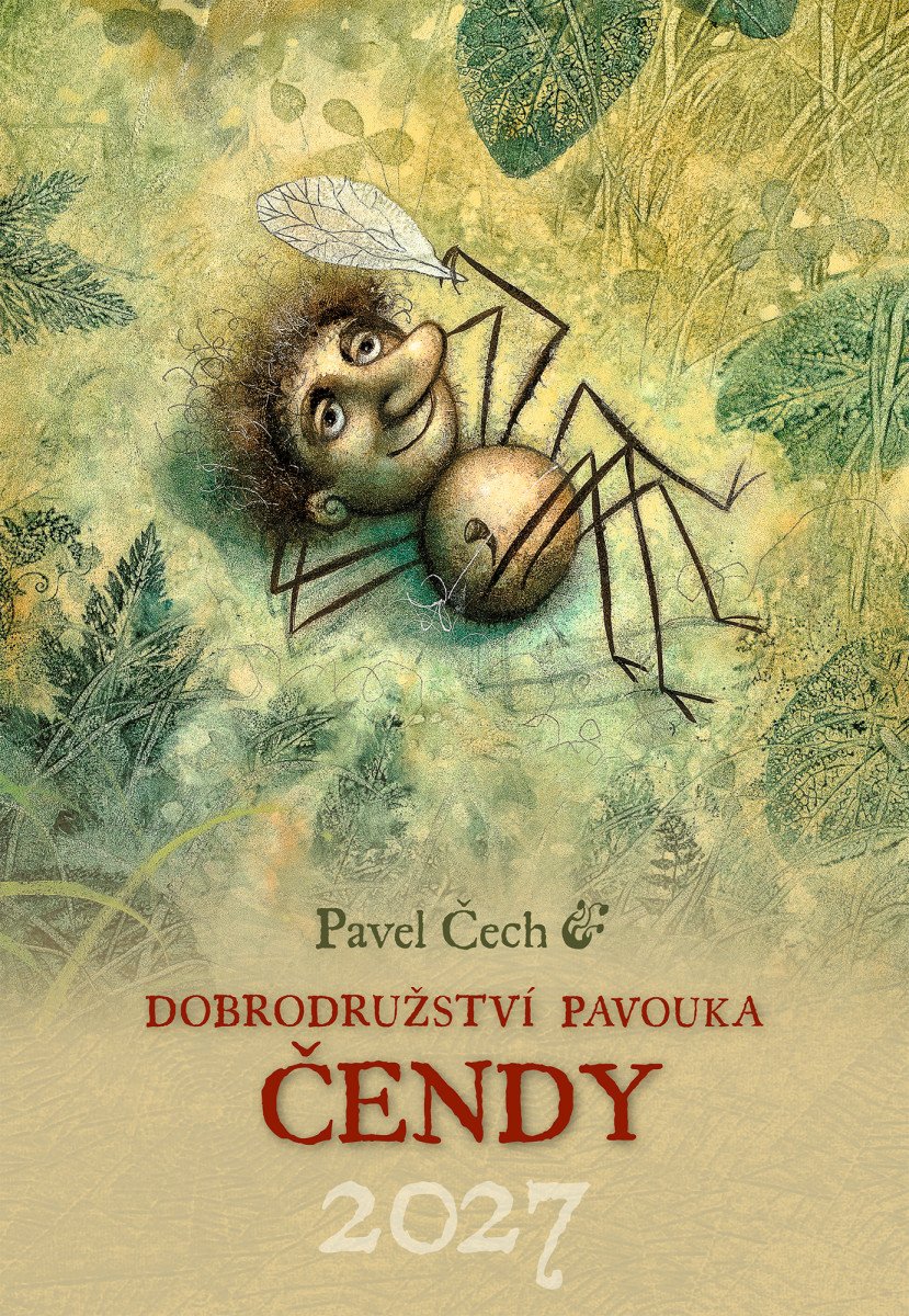 DOBRODRUŽSTVÍ PAVOUKA ČENDY 2027 KALENDÁŘ NÁSTĚNNÝ